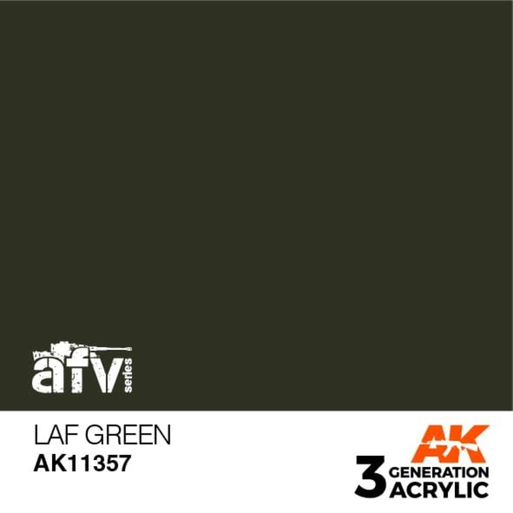 AK Interactive AK11357 3G AFV LAF Green 17ml