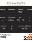 AK Interactive AK11360 3G AFV NATO Black 17ml