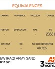 AK Interactive AK11361 3G AFV New Iraqi Army Sand 17ml