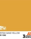 AK Interactive AK11362 3G AFV British Sand Yellow 17ml