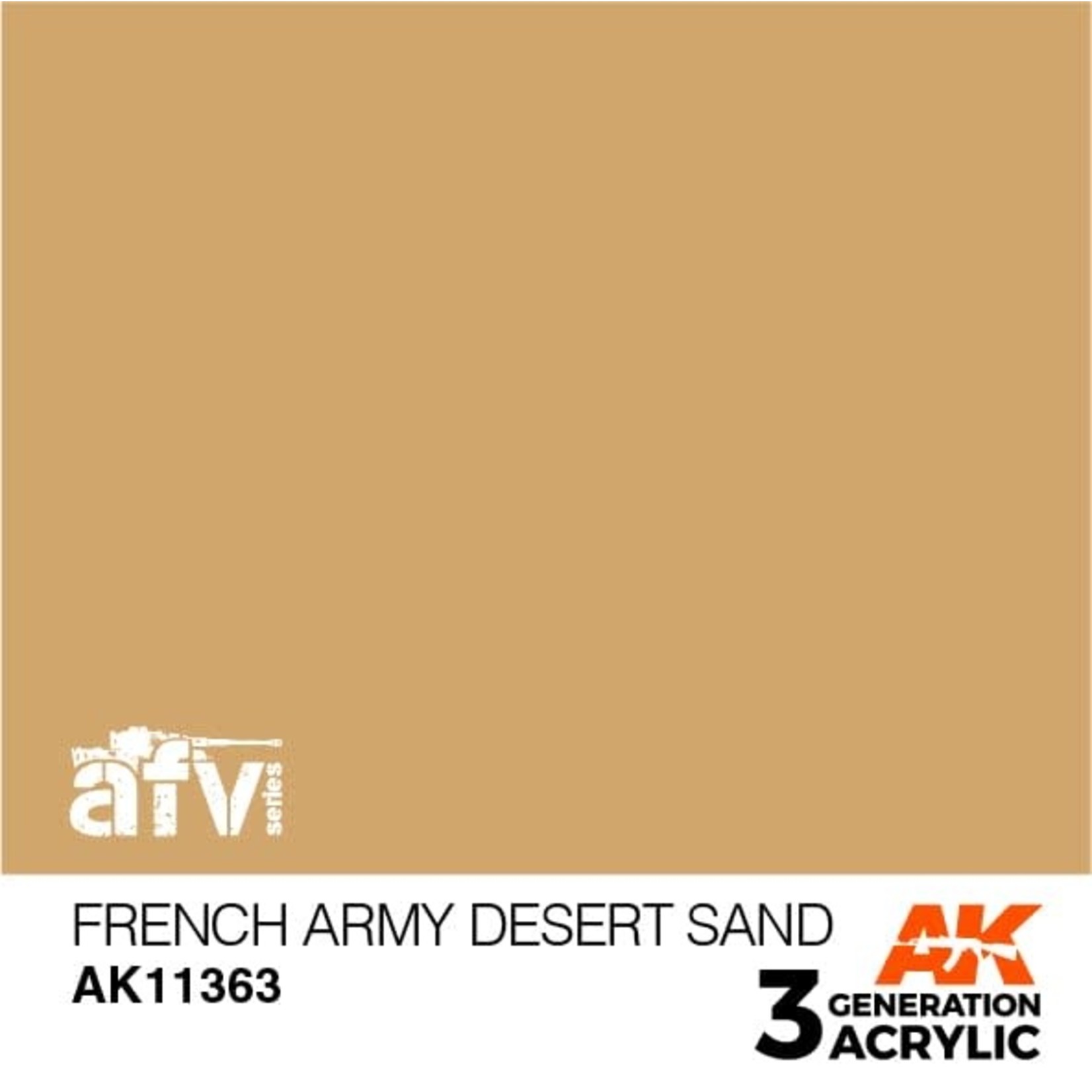 AK Interactive AK11363 3G AFV French Army Desert Sand 17ml