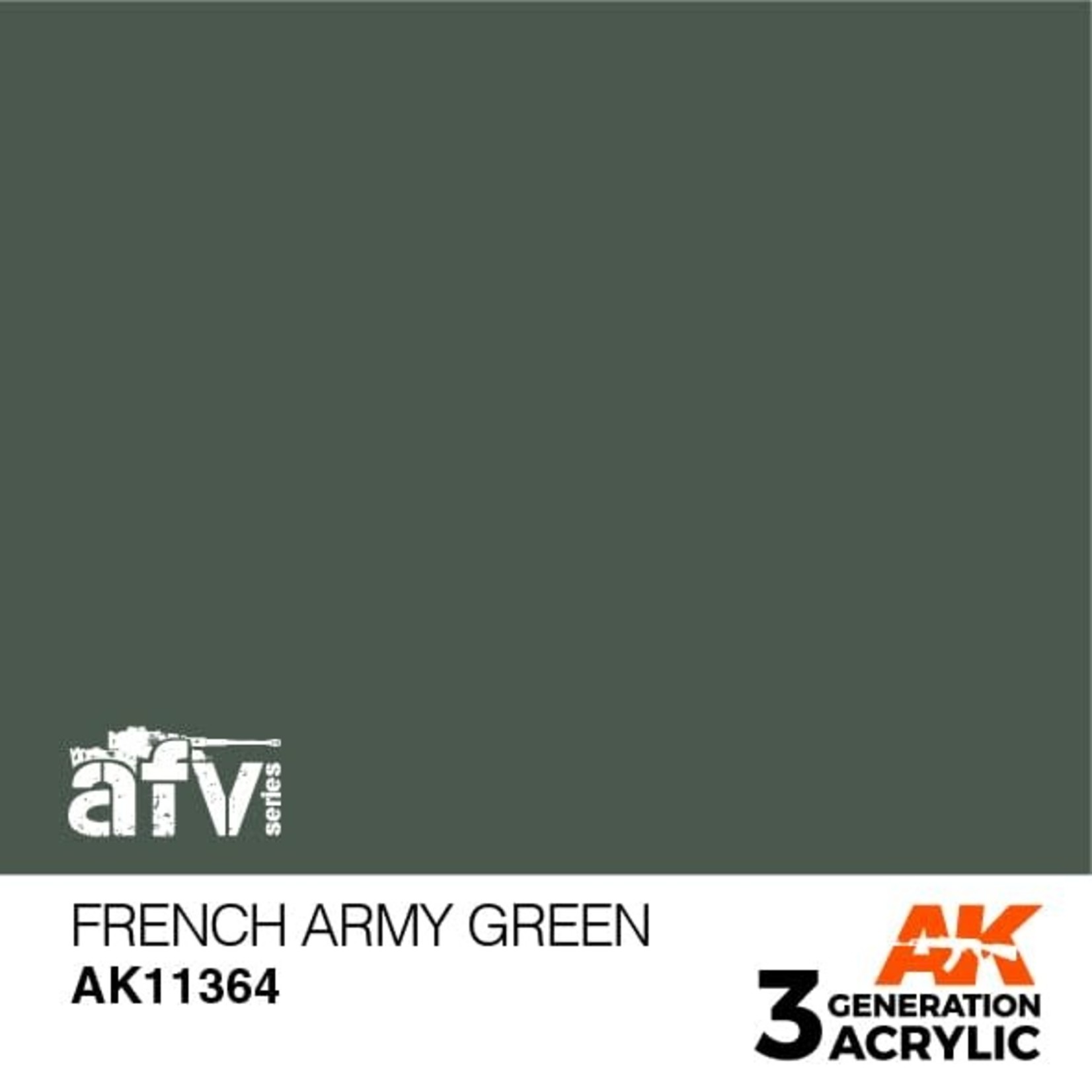 AK Interactive AK11364 3G AFV French Army Green 17ml