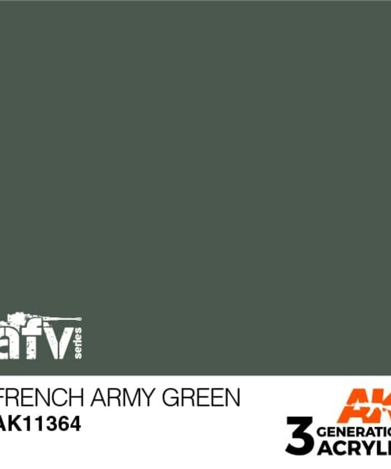 AK Interactive AK11364 3G AFV French Army Green 17ml