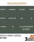 AK Interactive AK11364 3G AFV French Army Green 17ml