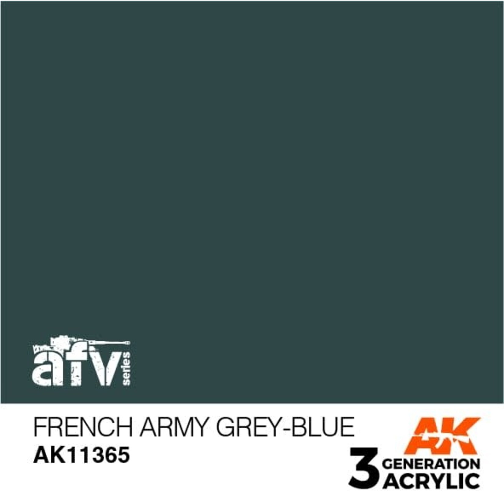 AK Interactive AK11365 3G AFV French Army Grey-Blue 17ml