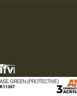 AK Interactive AK11367 3G AFV Base Green (Protective) 17ml
