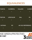 AK Interactive AK11367 3G AFV Base Green (Protective) 17ml