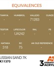 AK Interactive AK11370 3G AFV Russian Sand 7K 17ml