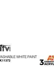 AK Interactive AK11372 3G AFV Washable White Paint 17ml