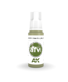 AK Interactive AK11374 3G AFV Silver Grey No.28 17ml