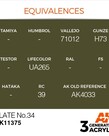 AK Interactive AK11375 3G AFV Slate No.34 17ml