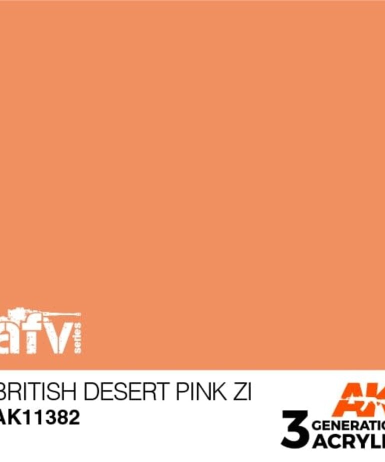 AK Interactive AK11382 3G AFV British Desert Pink ZI 17ml