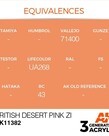 AK Interactive AK11382 3G AFV British Desert Pink ZI 17ml