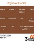AK Interactive AK11401 3G Figure Base Flesh 17ml