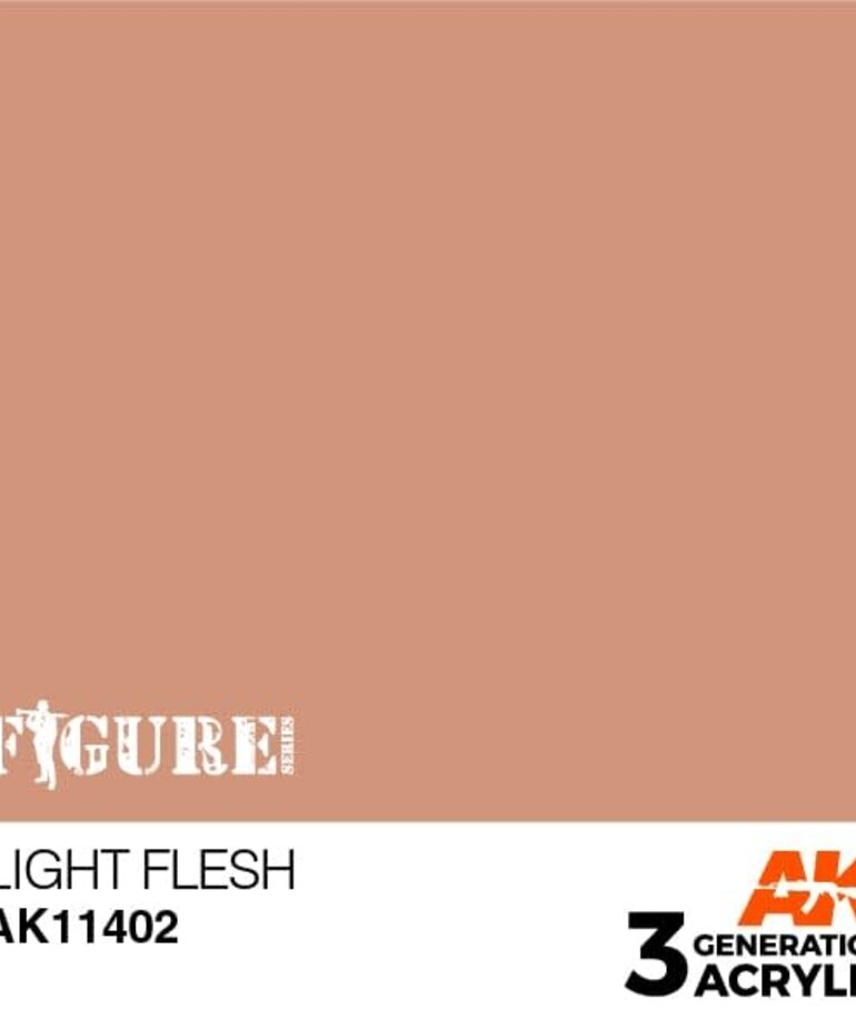 AK Interactive AK11402 3G Figure Light Flesh 17ml