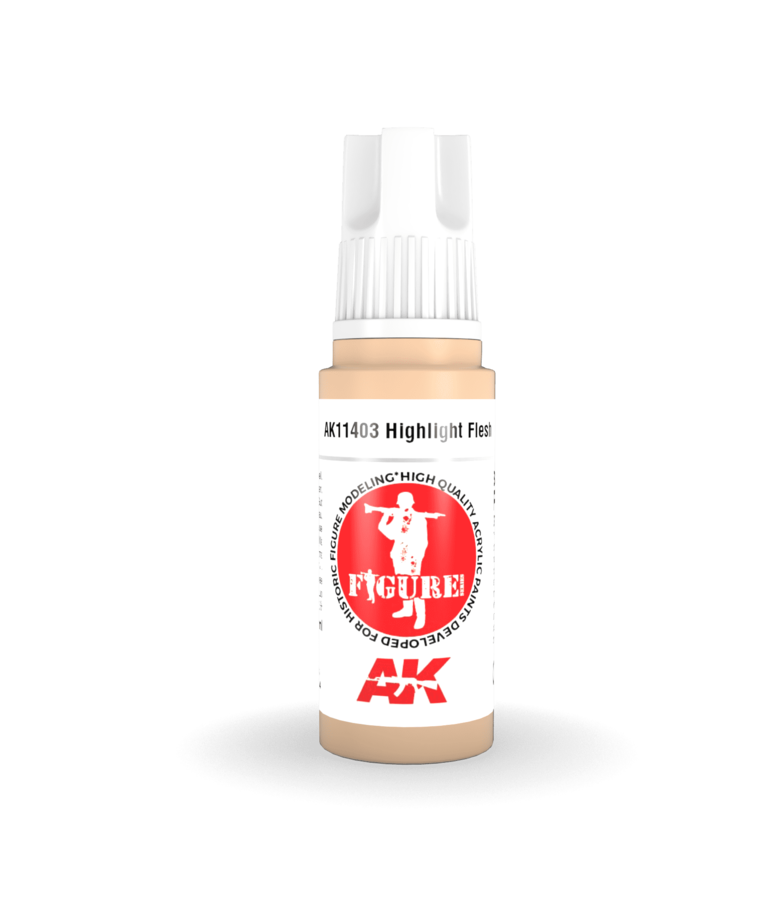 AK Interactive AK11403 3G Figure Highlight Flesh 17ml