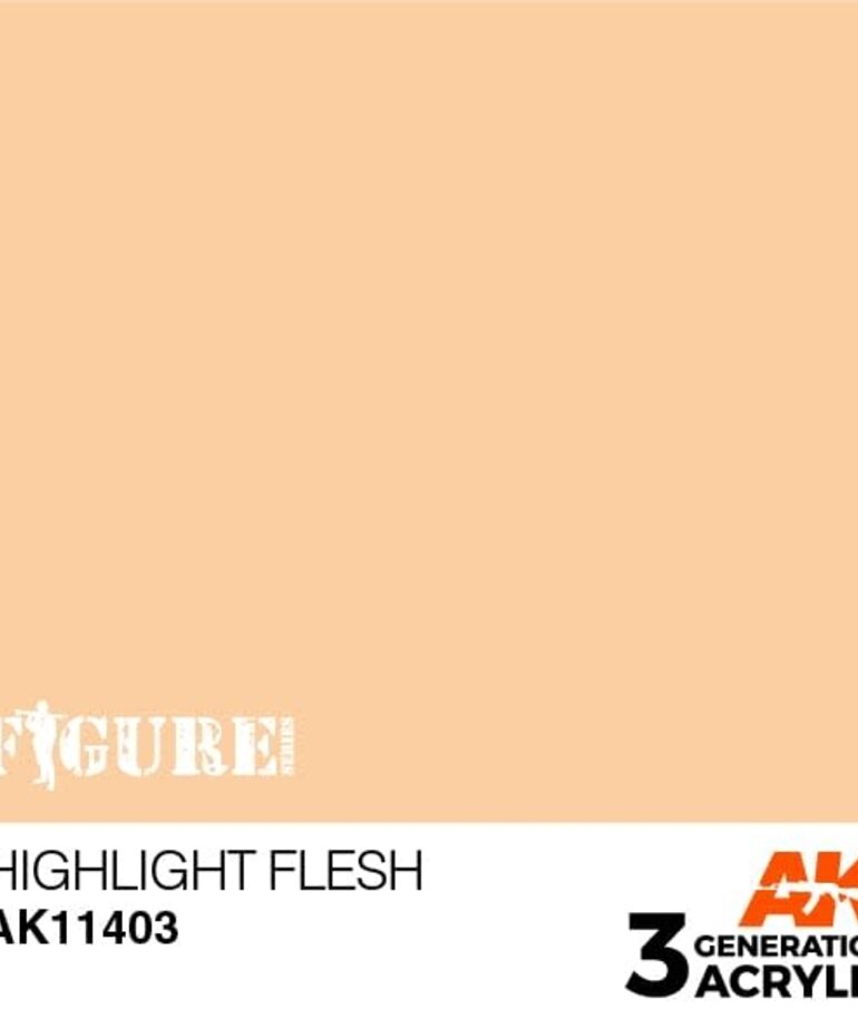 AK Interactive AK11403 3G Figure Highlight Flesh 17ml