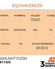 AK Interactive AK11403 3G Figure Highlight Flesh 17ml AK Interactive AK11403 3G Figure Highlight Flesh 17ml
