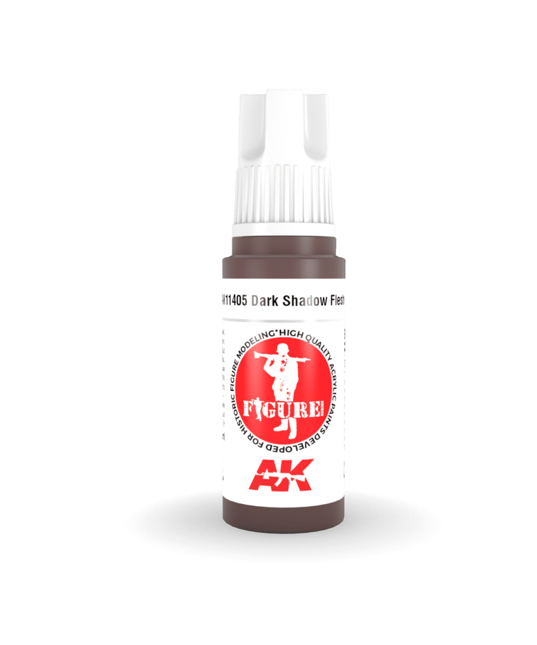 AK Interactive AK11405 3G Figure Dark Shadow Flesh 17ml