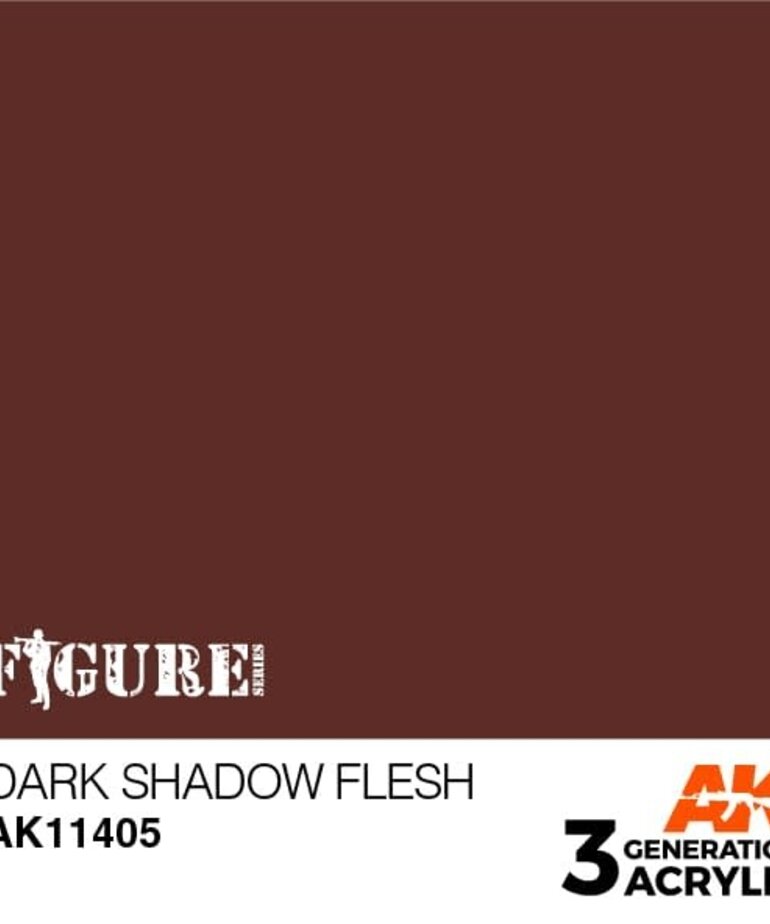 AK Interactive AK11405 3G Figure Dark Shadow Flesh 17ml