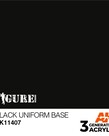 AK Interactive AK11407 3G Figure Black Uniform Base 17ml