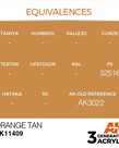 AK Interactive AK11409 3G Figure Orange Tan 17ml