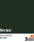 AK Interactive AK11410 3G Figure Dark Green 17ml