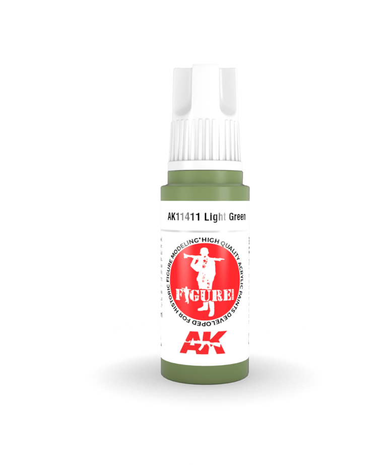 AK Interactive AK11411 3G Figure Light Green 17ml