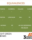 AK Interactive AK11411 3G Figure Light Green 17ml
