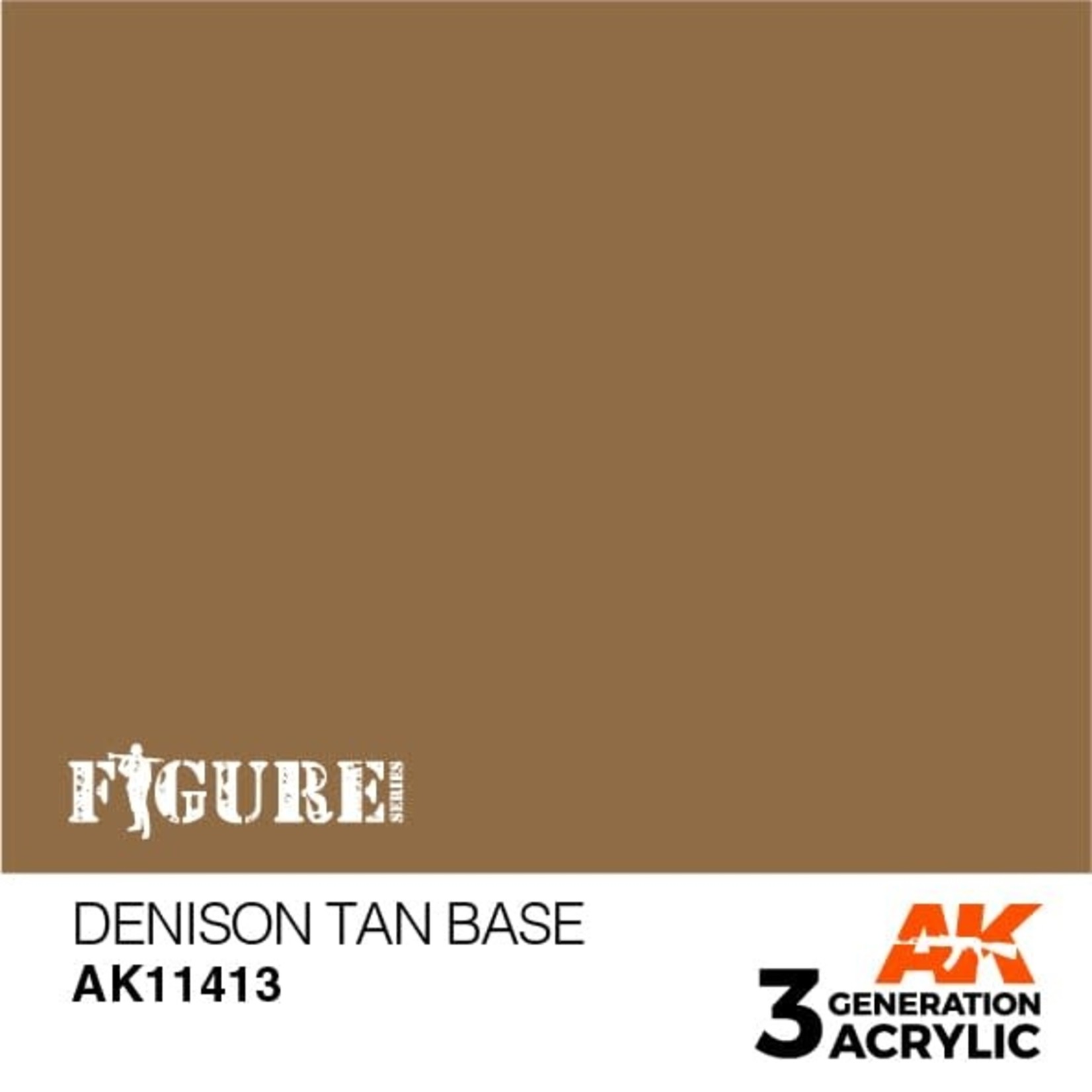 AK Interactive AK11413 3G Figure Denison Tan Base 17ml
