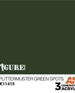 AK Interactive AK11415 3G Figure Splittermuster Green Spots 17ml