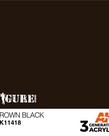 AK Interactive AK11418 3G Figure Brown Black 17ml