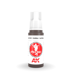 AK Interactive AK11419 3G Figure Waffen Red Brown 17ml