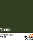 AK Interactive AK11420 3G Figure Waffen Green 17ml
