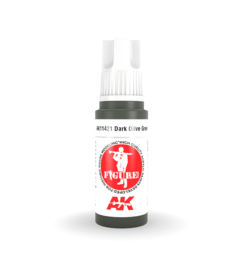 AK Interactive AK11421 3G Figure Dark Olive Green 17ml