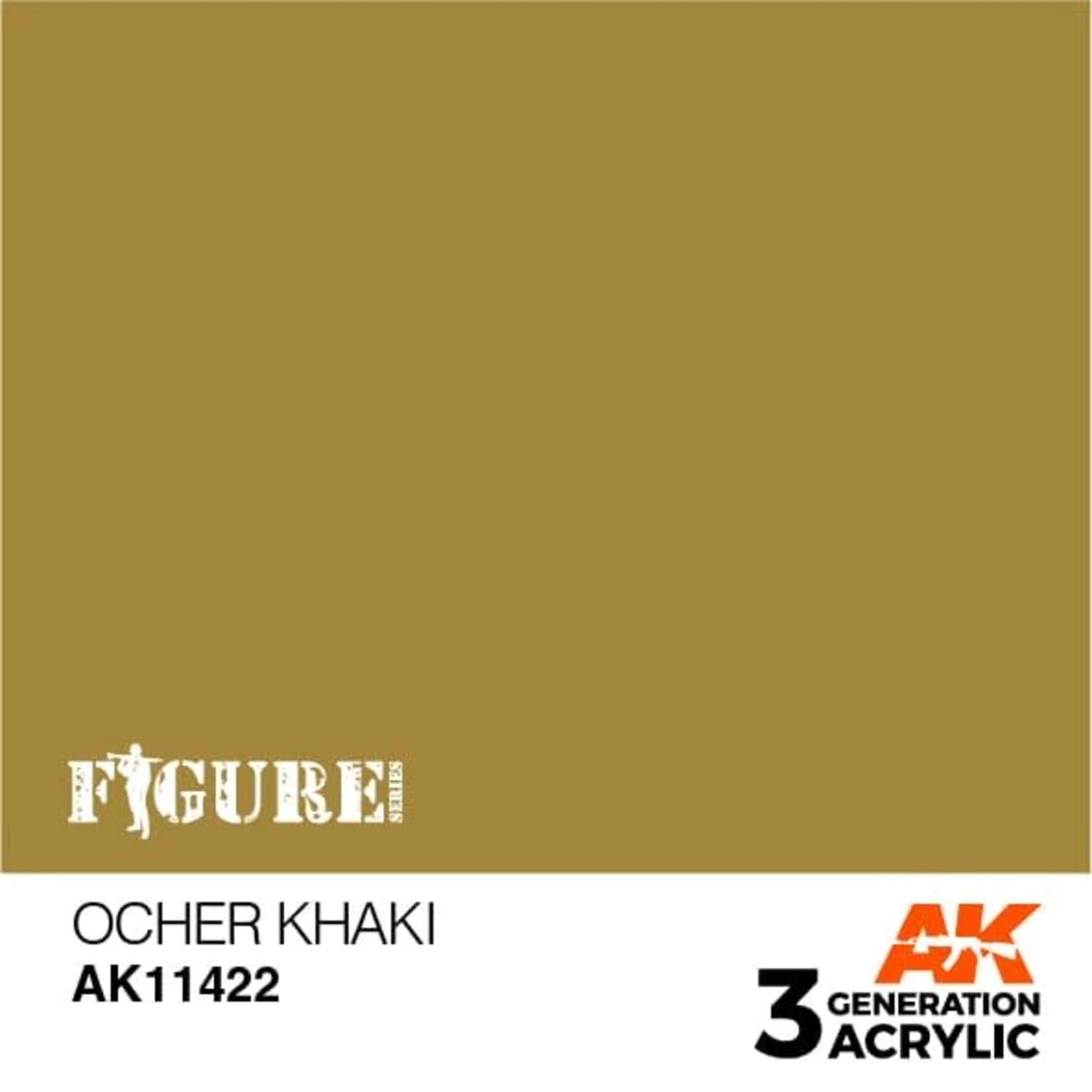 AK Interactive AK11422 3G Figure Ocher Khaki 17ml