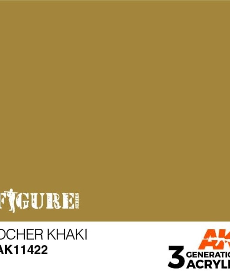 AK Interactive AK11422 3G Figure Ocher Khaki 17ml
