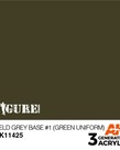 AK Interactive AK11425 3G Figure Field Grey Base #1 (Green uniform) 17ml