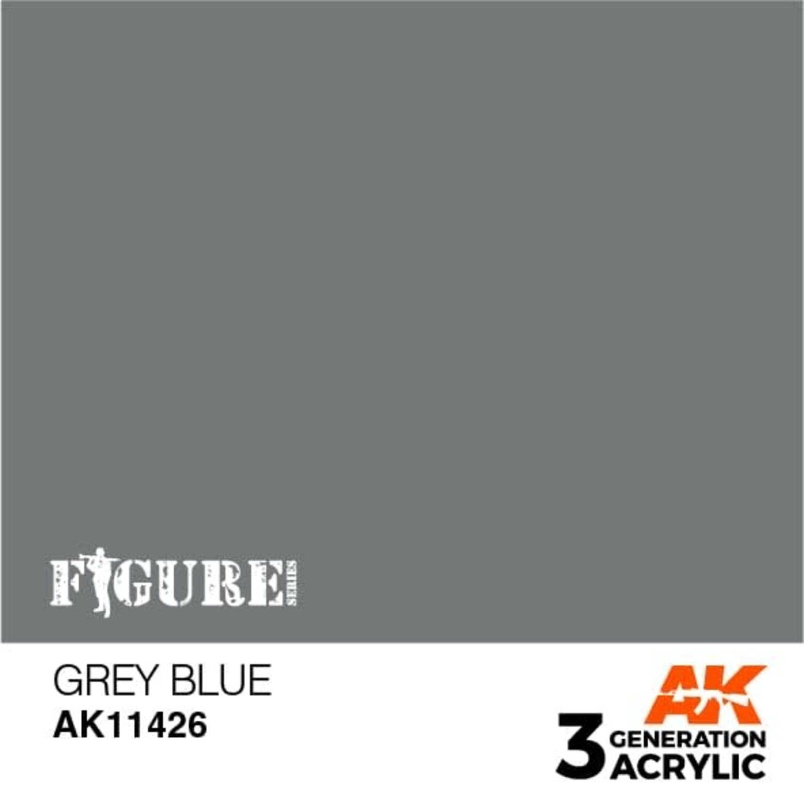 AK Interactive AK11426 3G Figure Grey Blue 17ml