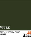 AK Interactive AK11427 3G Figure Green Uniform Base 17ml