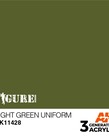 AK Interactive AK11428 3G Figure Light Green Uniform 17ml