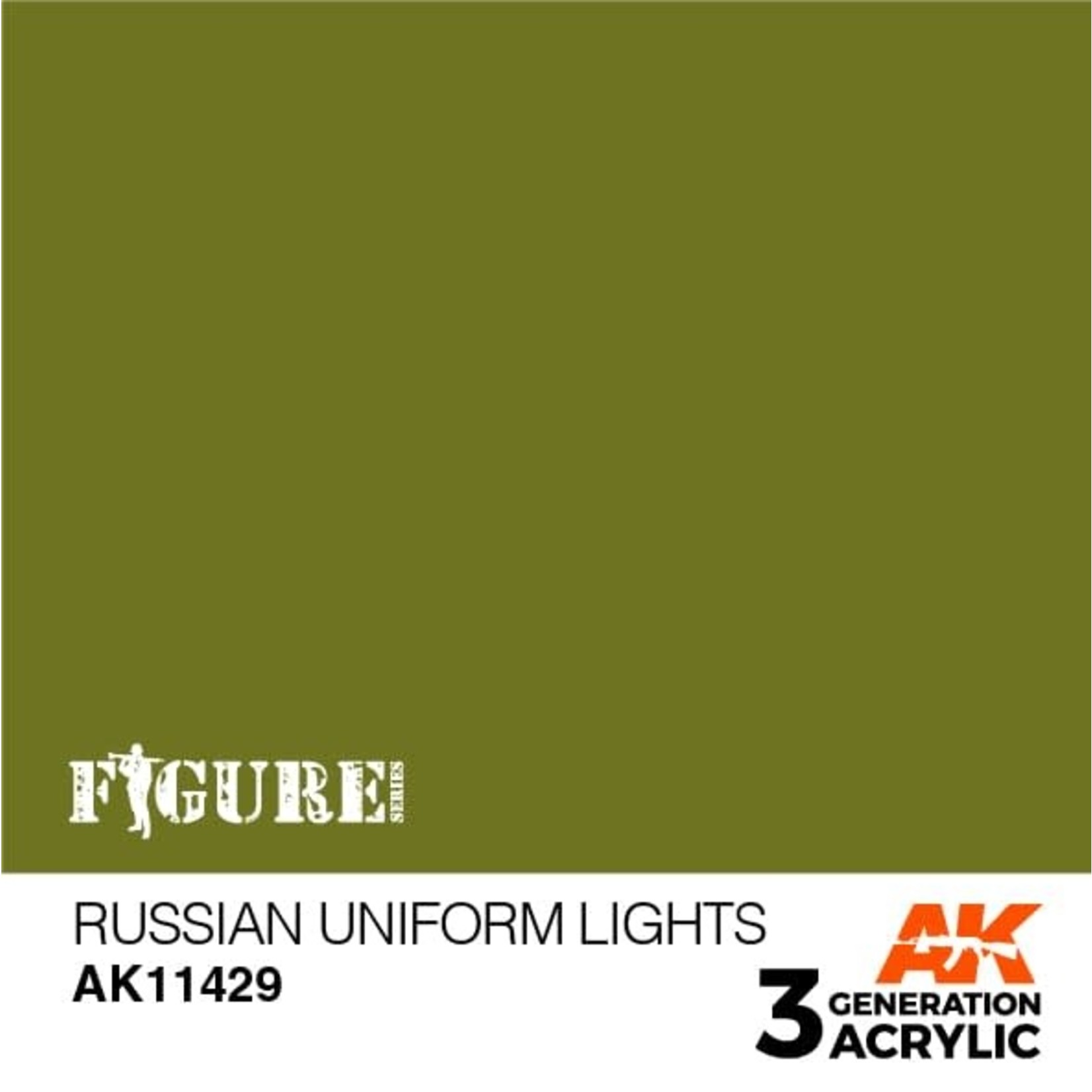 AK Interactive AK11429 3G Figure Russian Uniform Lights 17ml