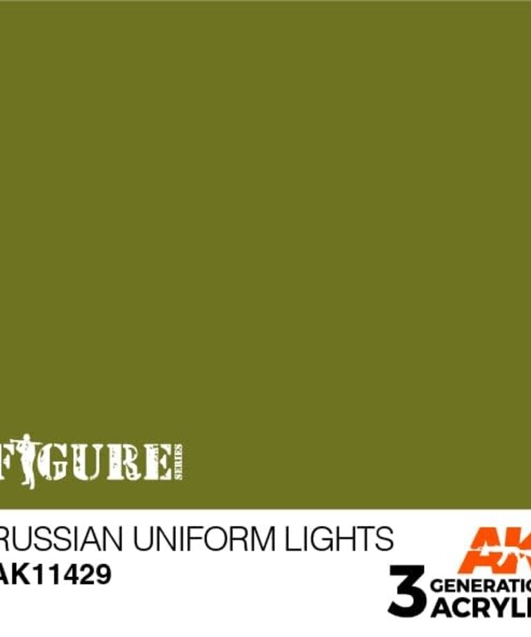AK Interactive AK11429 3G Figure Russian Uniform Lights 17ml