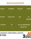 AK Interactive AK11429 3G Figure Russian Uniform Lights 17ml AK Interactive AK11429 3G Figure Russian Uniform Lights 17ml