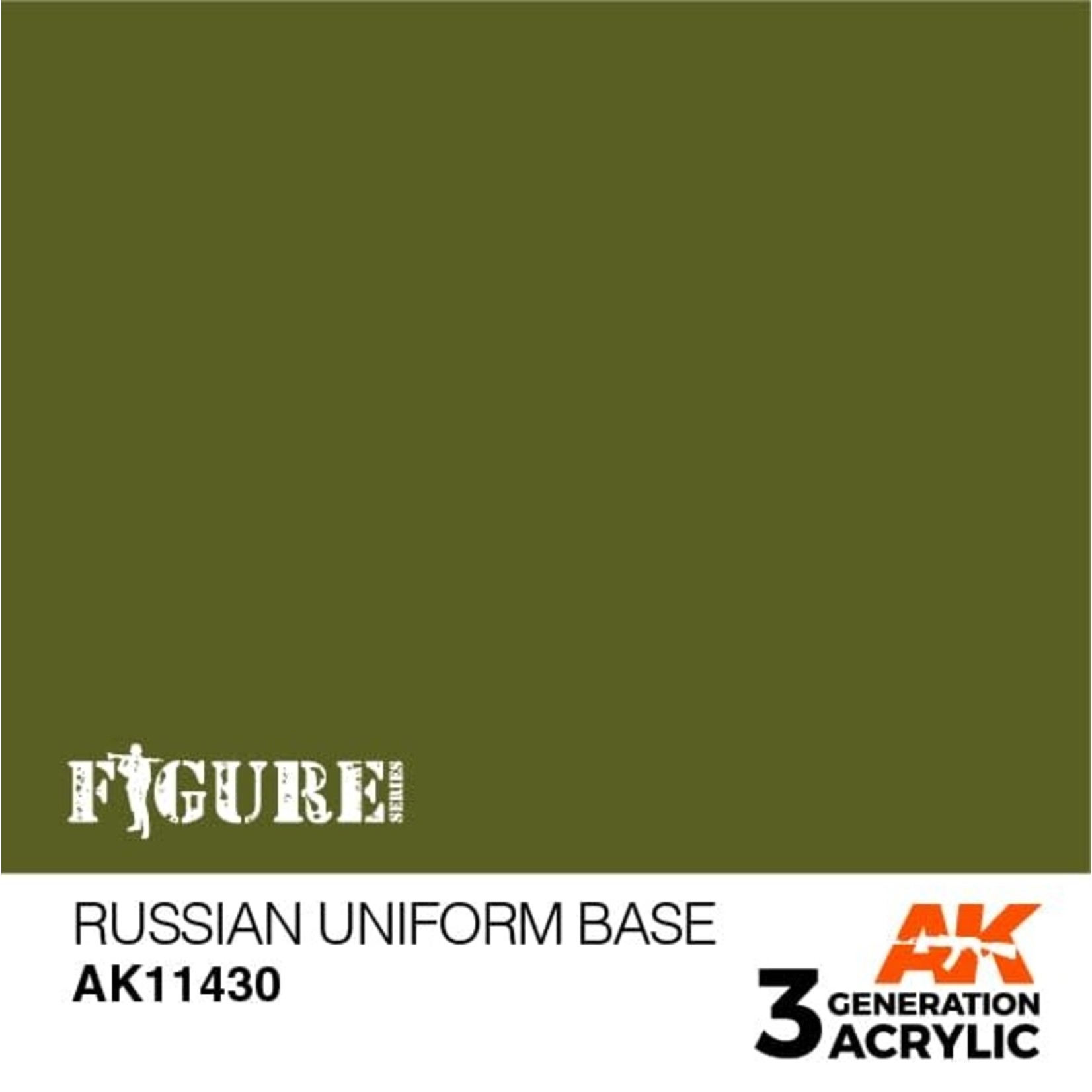 AK Interactive AK11430 3G Figure Russian Uniform Base 17ml
