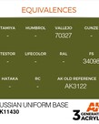 AK Interactive AK11430 3G Figure Russian Uniform Base 17ml