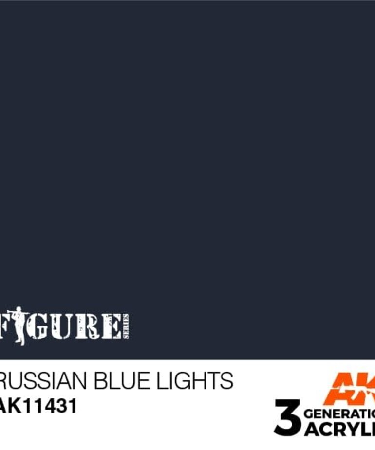 AK Interactive AK11431 3G Figure Russian Blue Lights 17ml