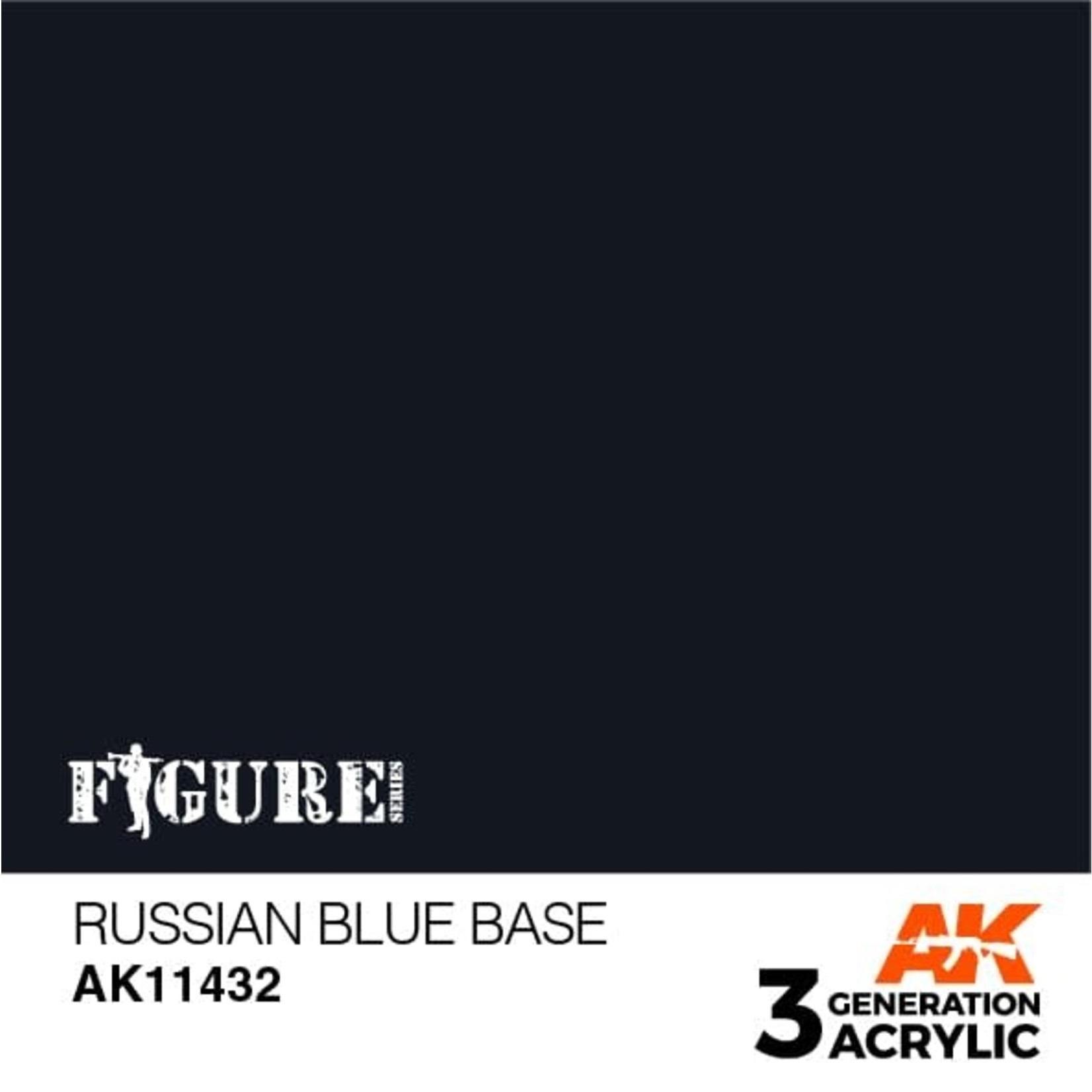 AK Interactive AK11432 3G Figure Russian Blue Base 17ml