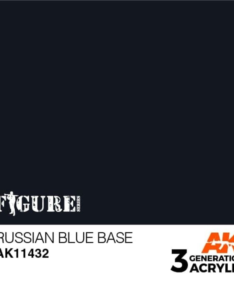 AK Interactive AK11432 3G Figure Russian Blue Base 17ml