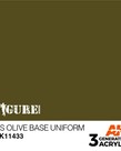 AK Interactive AK11433 3G Figure US Olive Base Uniform 17ml